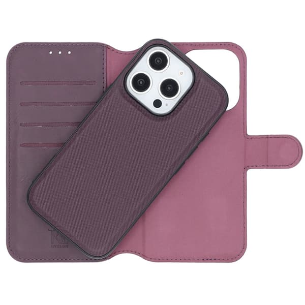 iPhone 16 Pro Wallet Case Magnet Rvelon - Purple