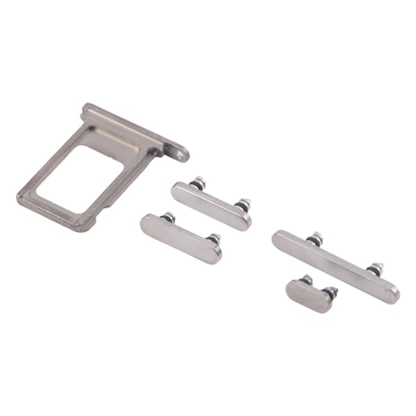 Buttons and SIM Card Holder for iPhone 16 Pro and 16 Pro Max - Natural Titanium