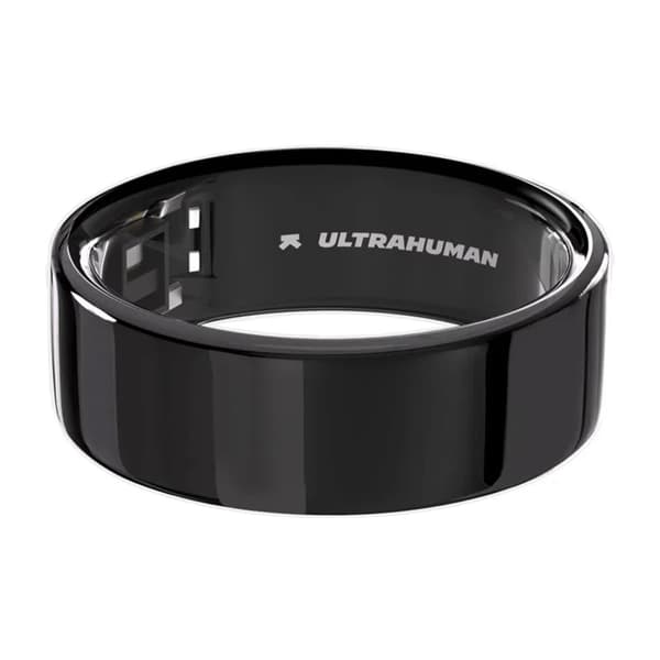 Ultrahuman Ring Air Smart Ring Aster Black Storlek 10 - Nyskick