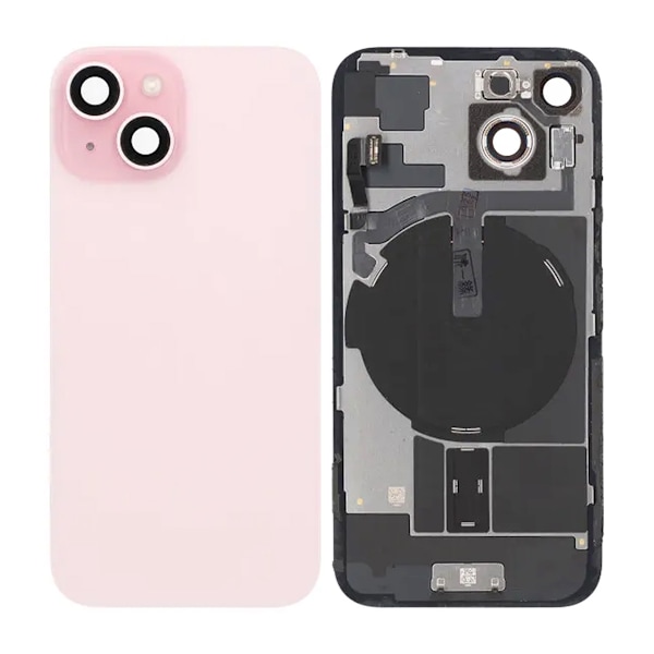 iPhone 15 Back Glass Complete OEM - Pink