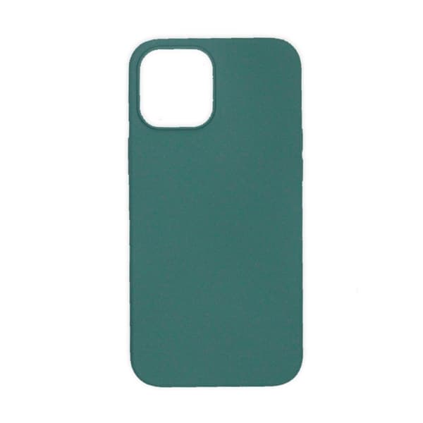 iPhone 12 Pro Max Soft Silikon Skal Hög kvalité - Grön Svart