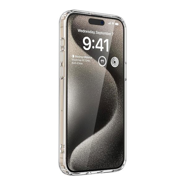 Mobile Case Shockproof Magsafe for iPhone 15 Pro - Transparent