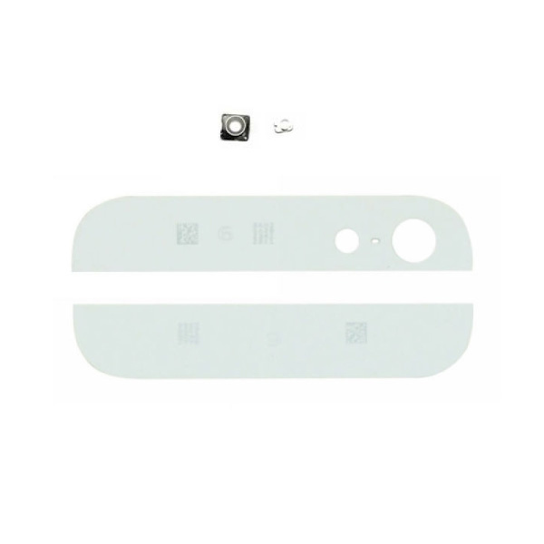 iPhone 5 Upper & Lower Glass Complete White