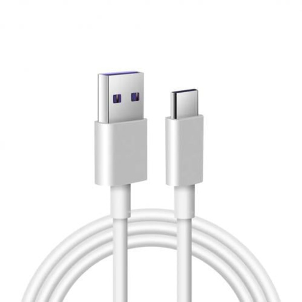 SiGN SuperCharge USB-C-kabel 5A 2 m - Vit