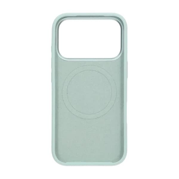 Silicone Mobile Case with Camera Metal Frame for iPhone Air - White