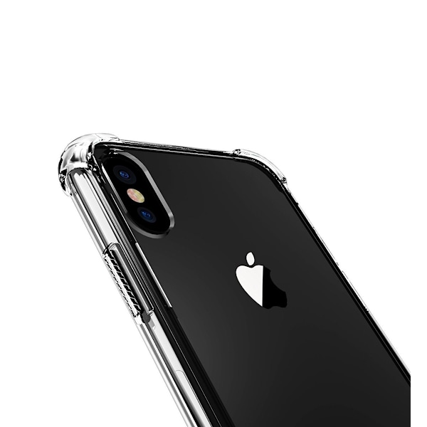 Stöttåligt Mobilskal iPhone X/XS - Transparent