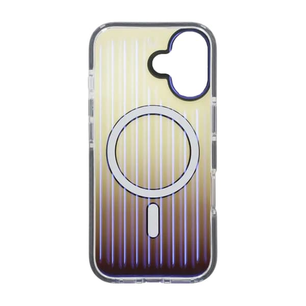 Corrugated MagSafe Mobile Case for iPhone 17 - Grey