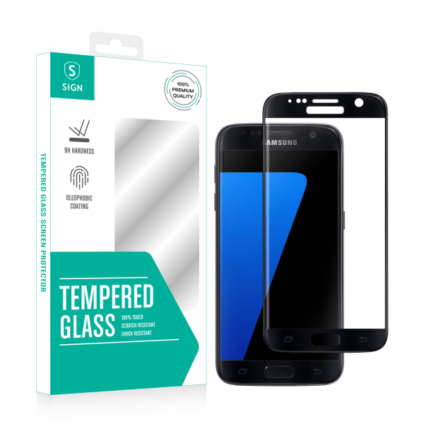 SiGN 2.5D Skärmskydd i Härdat Glas för Samsung Galaxy S7