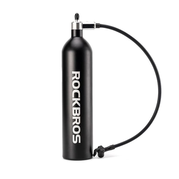 Rockbros Tubeless Tire Pump 200 PSI 1.2L - Black