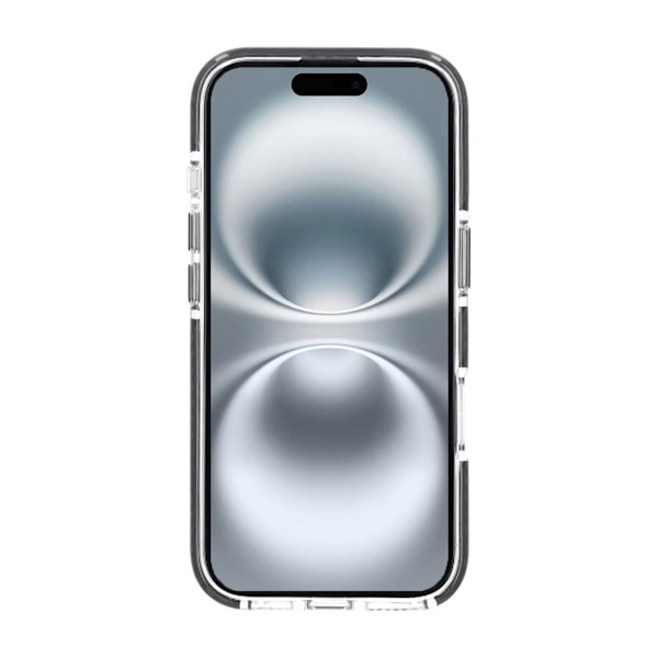 Transparent double-sided coated IMD magnetism case For iPhone 16 Pro black