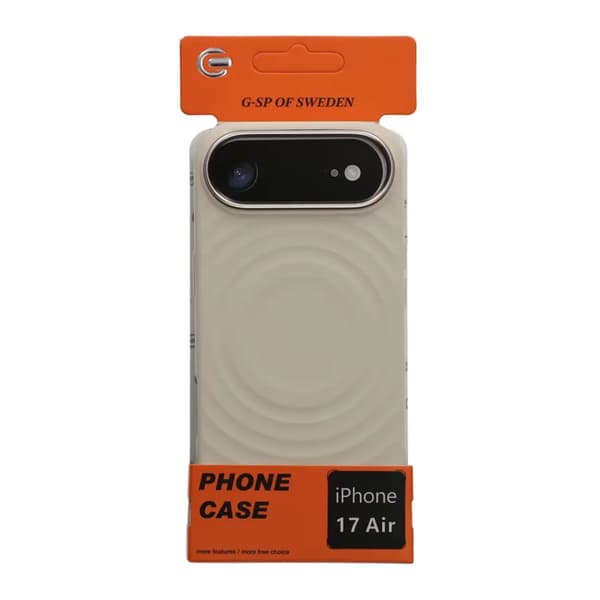 Mobile Case Silicone with Magsafe for iPhone 17 Air - Beige