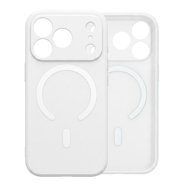 Precise Hole Shield Magnetic Case - iPhone 17 Pro Max White