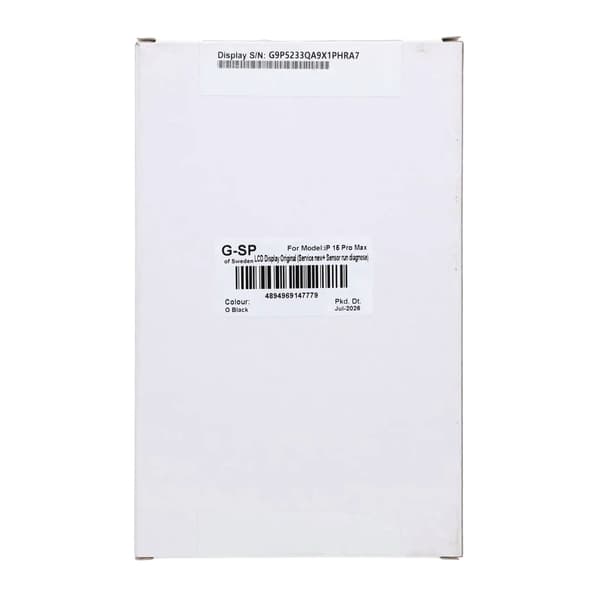 iPhone 15 Pro Max LCD Display Original (Service new+ Sensor run diagnose)