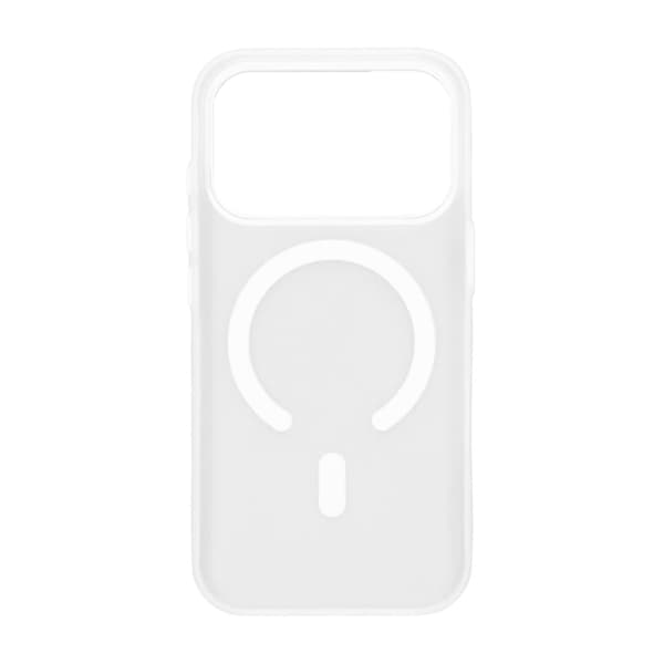 Mobile case with camera protection for iPhone 17 Pro Max - Frosted White