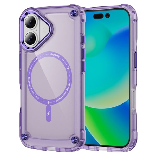 iPhone 17 MagSafe compatible Case - Transparent Purple