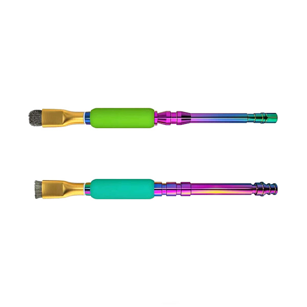 MiJing Pad Cleaning Sideburns Brush 2pcs and Box