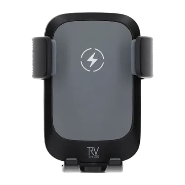 Rvelon Trådlös Billaddare med Mobilhållare USB-C