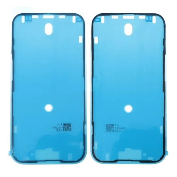 iPhone 15 Självhäftande tejp för Skärm Original Svart