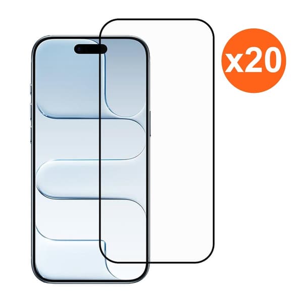 Screen Protector for iPhone Air-2.5D High Aluminum Tempered Glass RV no frame 20 pcs bulk