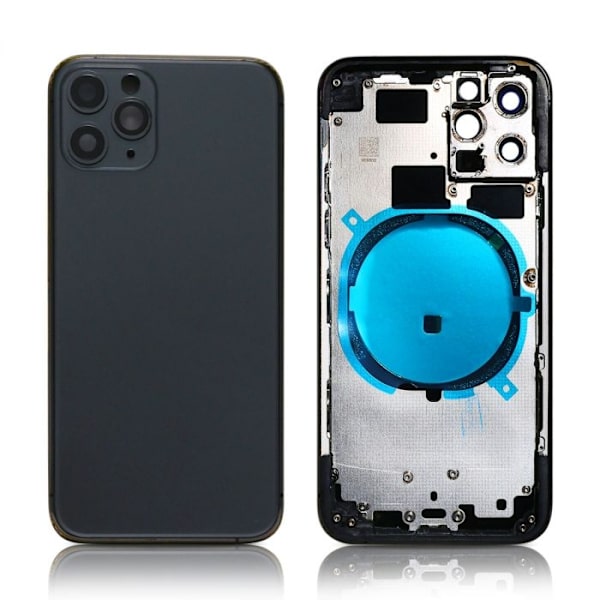 iPhone 11 Pro Back Housing without logo High Quality Space Gray