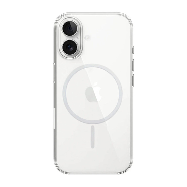 Magsafe Shockproof Case for iPhone 16 - Transparent