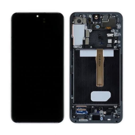 Original Samsung Galaxy S22 Plus Skärm med LCD Display  - Violett Svart