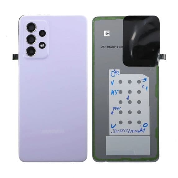 Samsung Galaxy A52s Baksida med tejp - Violett Svart