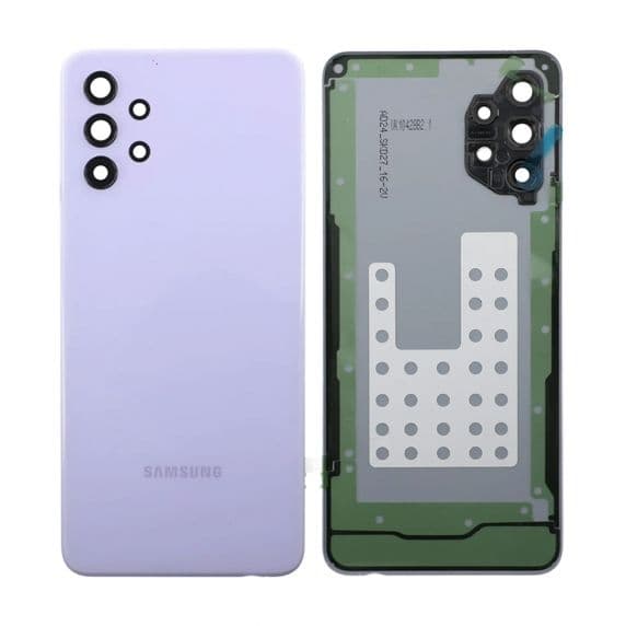 Samsung A32 5G Baksida med tejp - Violett Svart