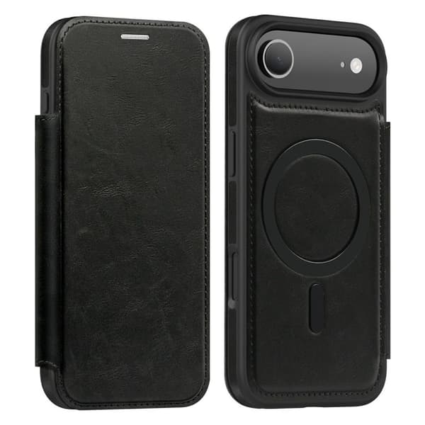 iPhone 17 Air MagSafe Cover with Card Slots - Black