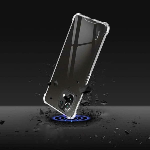 Stöttåligt Mobilskal Xiaomi Mi 11 Lite 5G - Transparent