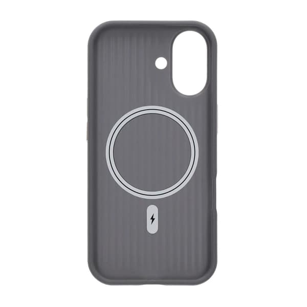 Luggage Spliced Leather Texture Magnetic Phone Case For iPhone 17 Grey