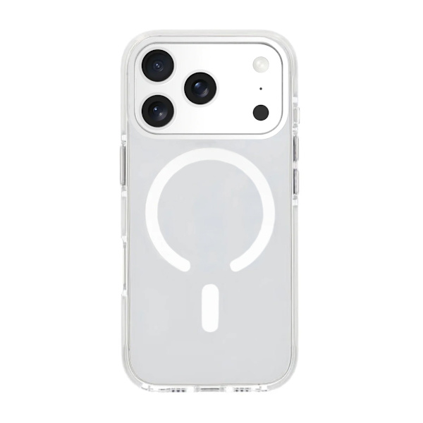 Mobile Case Magnet Double Protection for iPhone 17 Pro - White