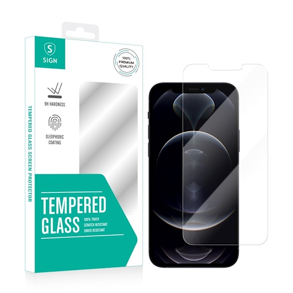 SiGN Tempered Glass Screen Protector for iPhone 12 Pro Max