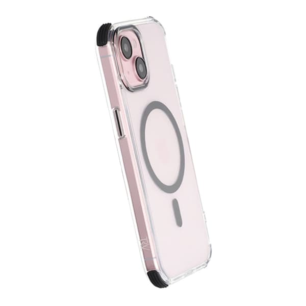 iPhone 15 Rvelon Mobilskal Magnet med Kantskydd - Svart