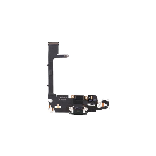 Original iPhone 11 Pro Laddkontakt Med Flex - Grå Svart