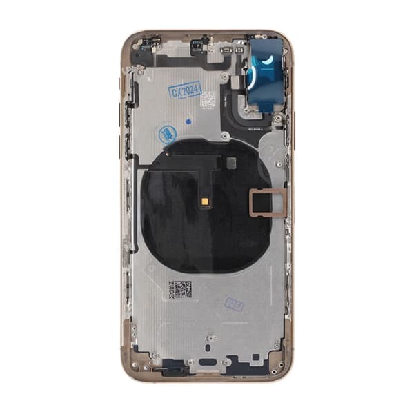 iPhone XS Back Cover with Full Frame Premium - Gold