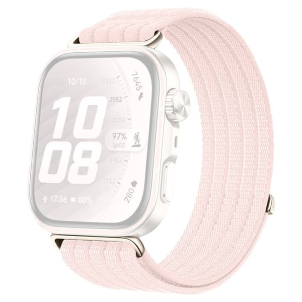 Huawei Watch Fit 5/5 Pro/4/4 Pro/3 Nylon Watch Strap - Pink