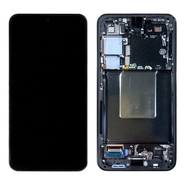 Samsung Galaxy S24 Original Display Assembled Frame - Black