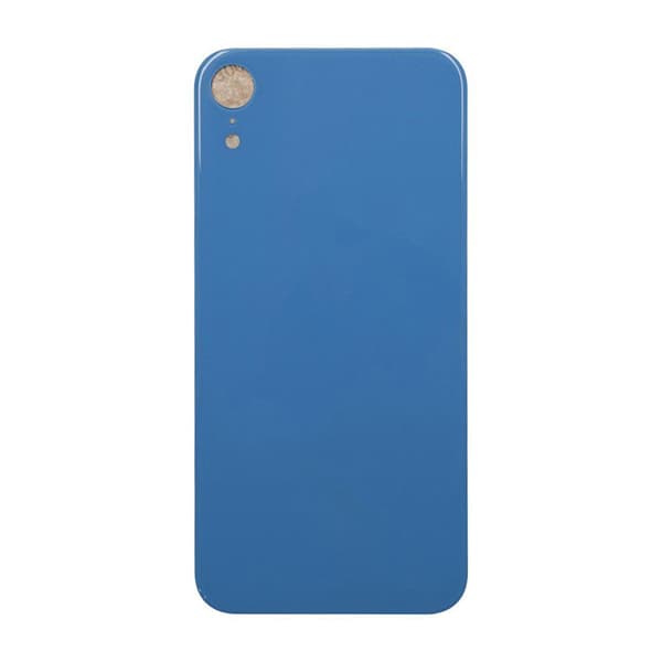 iPhone XR Back Glass with Adhesive Tape - Blue