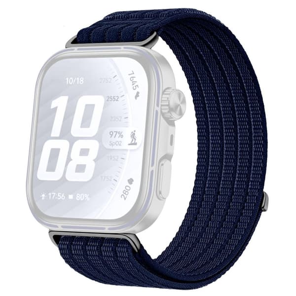 Huawei Watch Fit 5/5 Pro/4/4 Pro/3 Nylon Watch Strap - Navy Blue