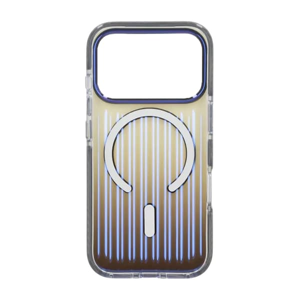 Corrugated MagSafe Mobile Case for iPhone 17 Pro Max - Gray