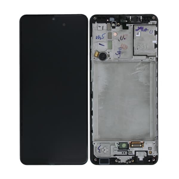Samsung Galaxy A31 Skärm med LCD Display Original - Svart