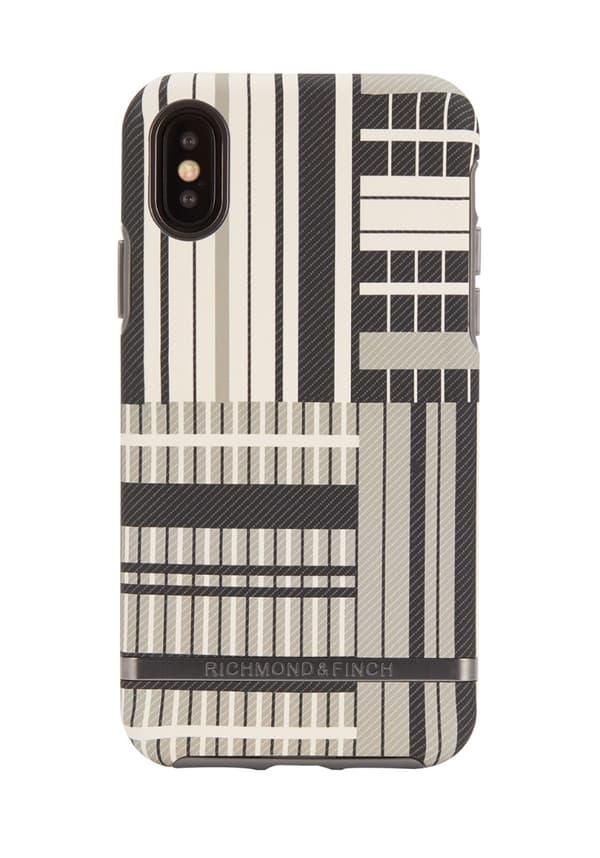 Richmond Finch Case Platinum Stripes for iPhone X and XS