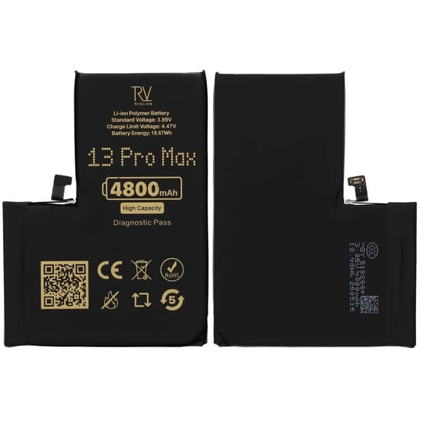 RV Battery iPhone 13 Pro Max 4800mAh Diagnostic Pass High