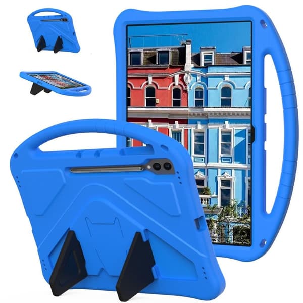Samsung Galaxy Tab S10 Ultra Case with Hand Grip - Blue