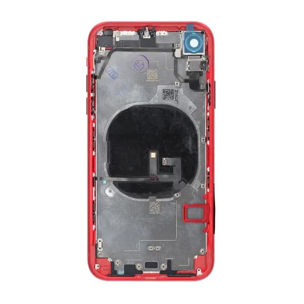 iPhone XR Back Cover with Full Frame Premium - Red