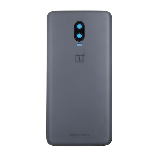 OnePlus 6T Baksida/Batterilucka Midnatt Svart med Tejp