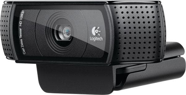 Original Logitech HD Pro Webcam C920 - Svart Svart