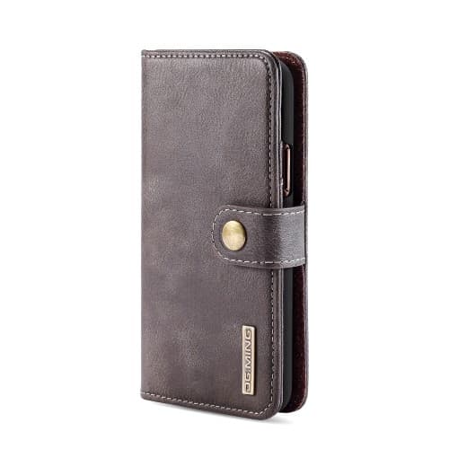 DG.MING 2-in-1 Wallet Cover for iPhone 11 Pro - Coffee