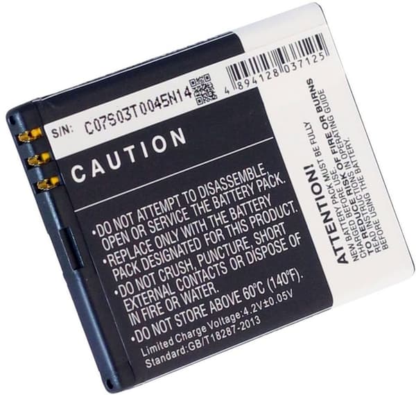 Battery for BL-4D replacement battery